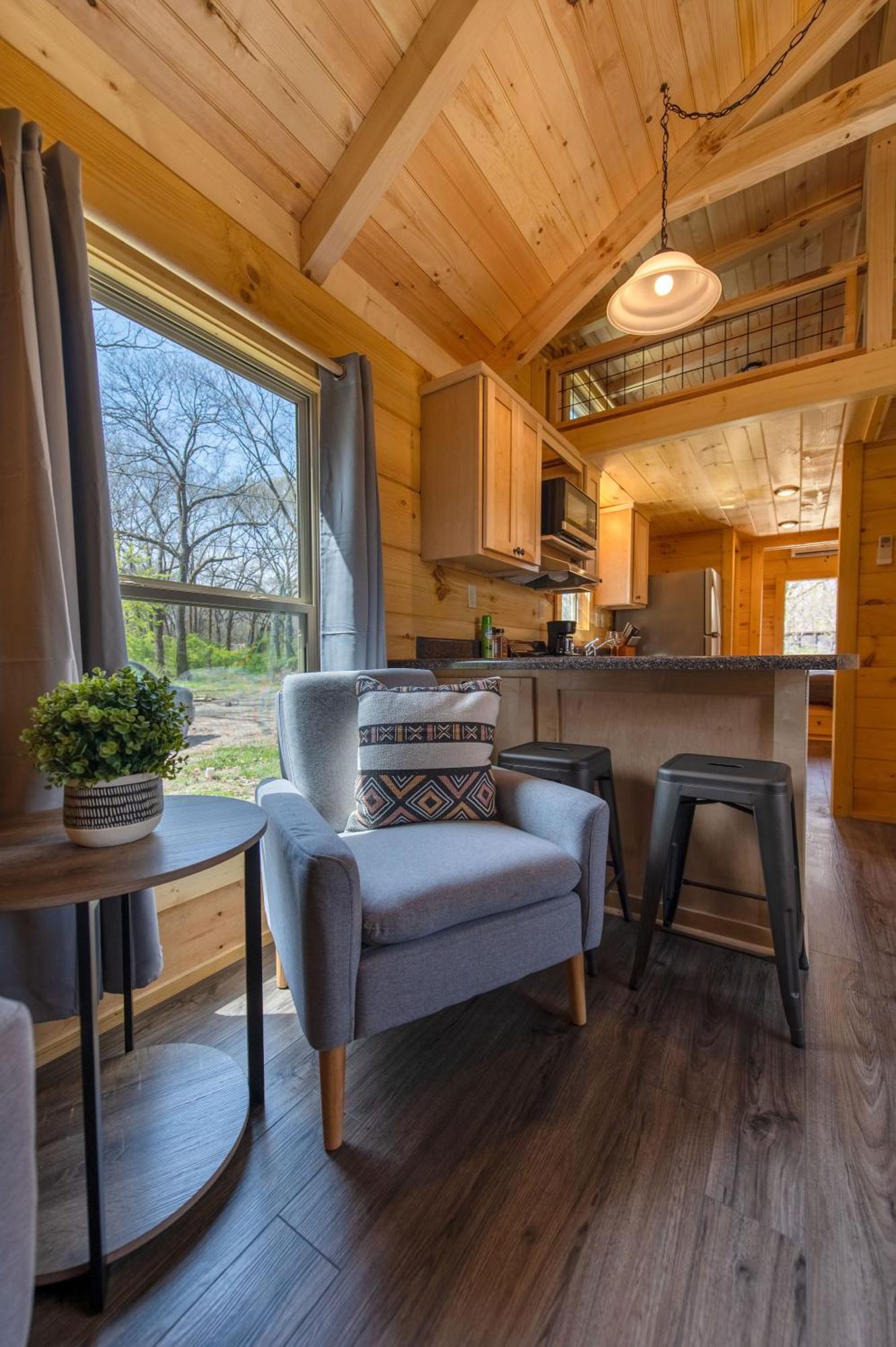 Meg Cabin Tiny Rustic Comfort On Lookout Mtn Чаттануга Экстерьер фото